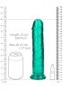 Straight Realistic Dildo with Suction Cup - 9'' / 23